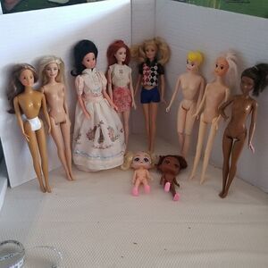 Vintage Assorted Barbie Doll and more Collection